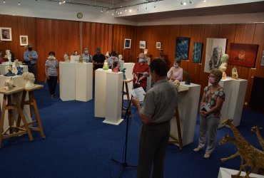 INAUGURATION EXPOSITION ATELIER DE PLAISANCE SCULPTURE